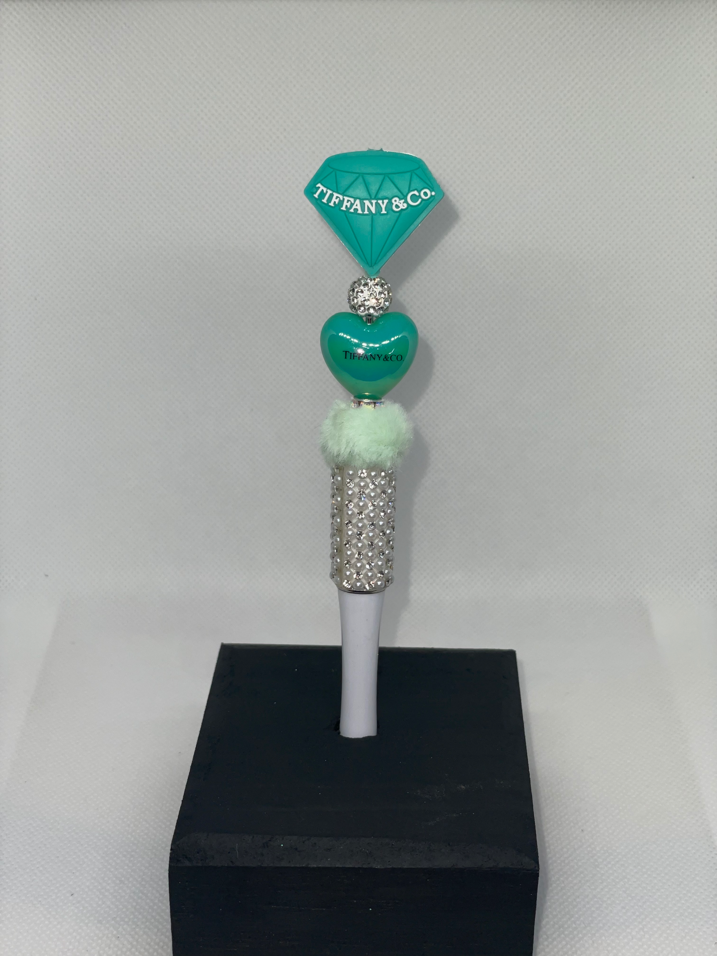Tiffany Designer white rhinestone pen