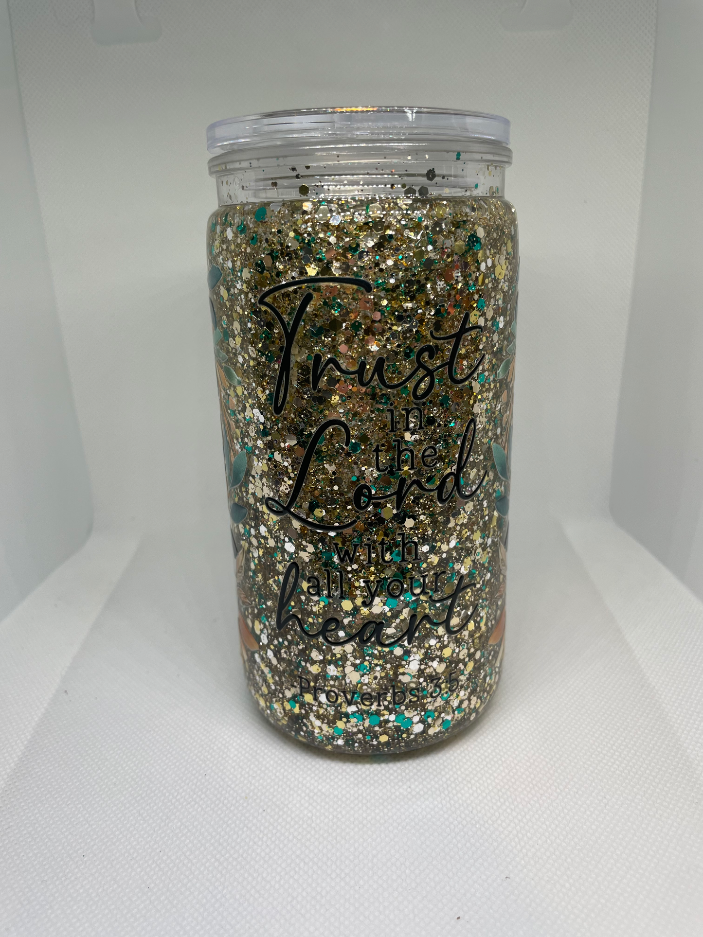 Trust in the Lord snow globe