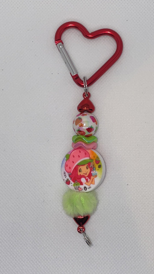 Strawberry Girl red heart