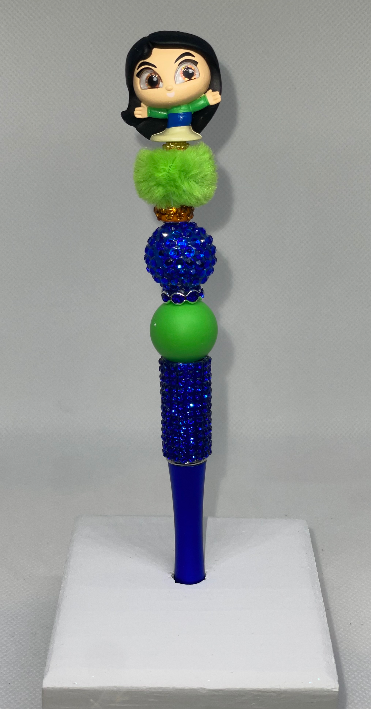 Mulan doorable rhinestone pen
