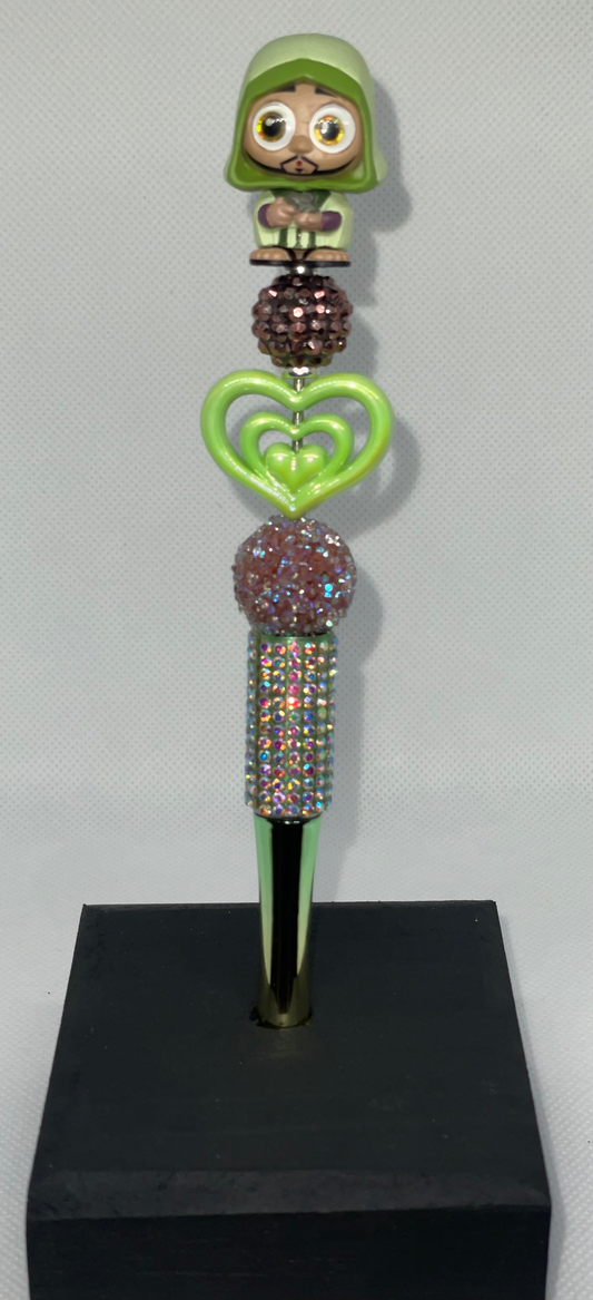 Felix Madrigal doorable rhinestone pen