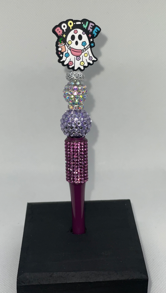Boo-Jee Ghost rhinestone pen