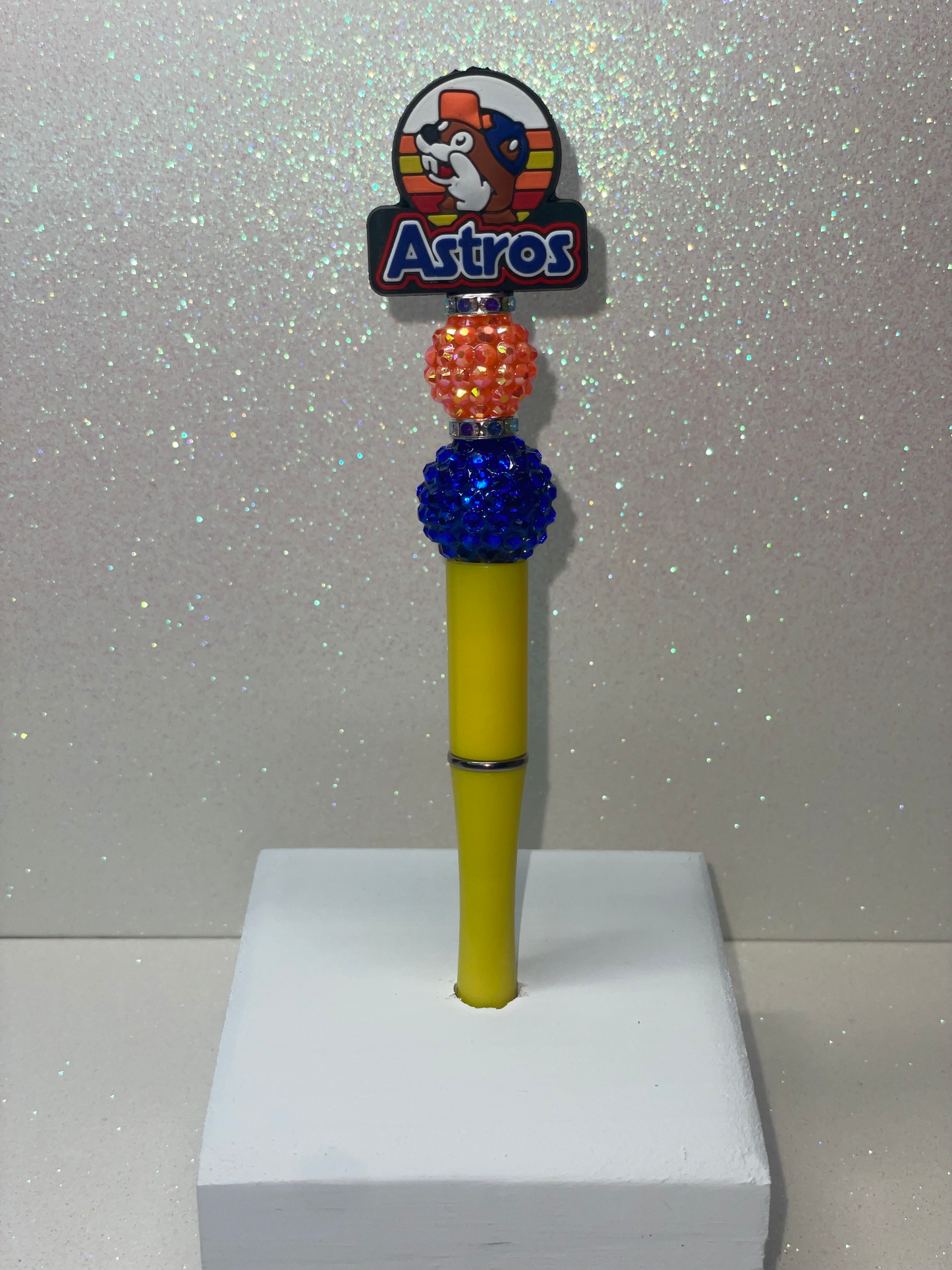 H Astros Beaver yellow pen