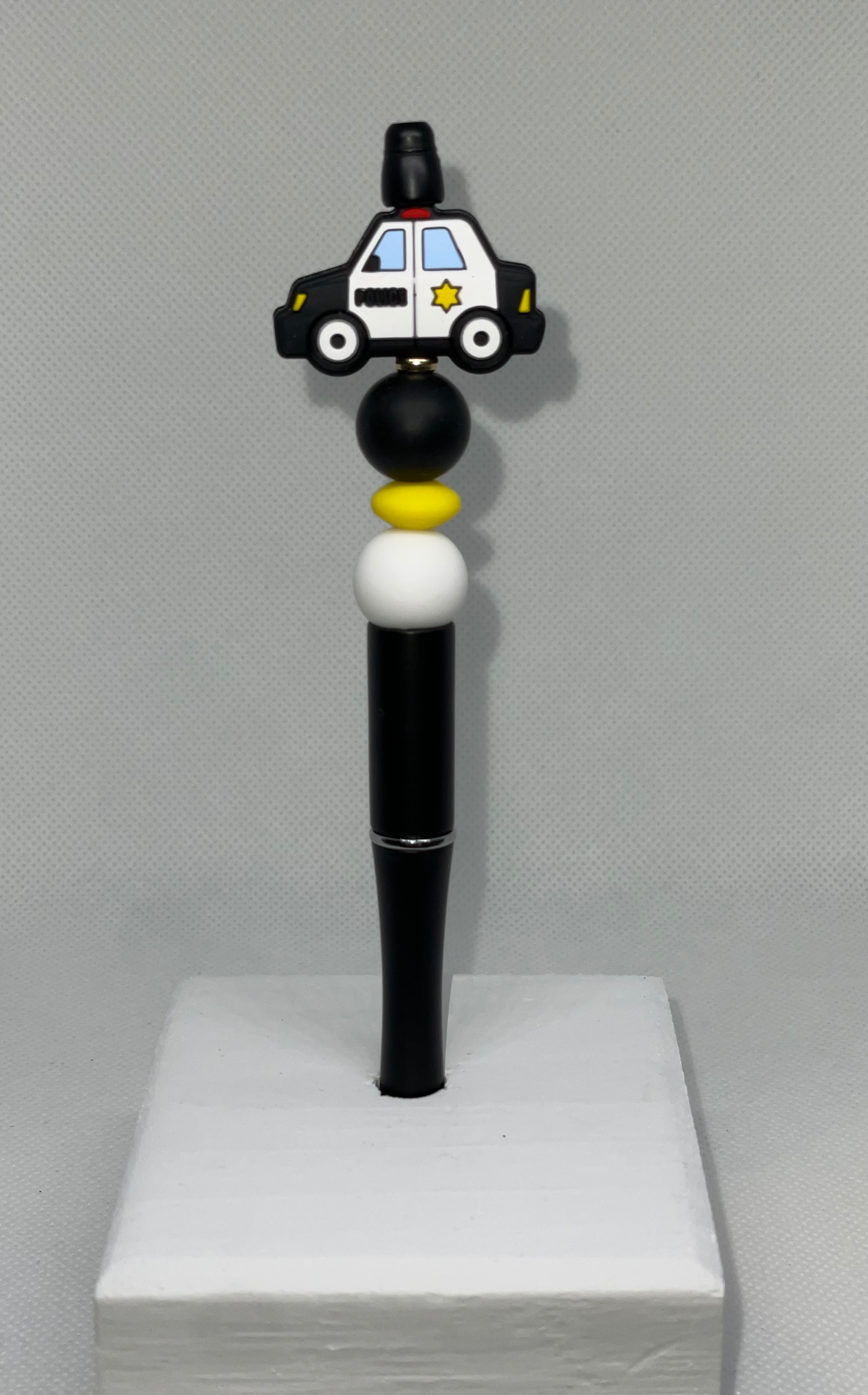Police Car black pen