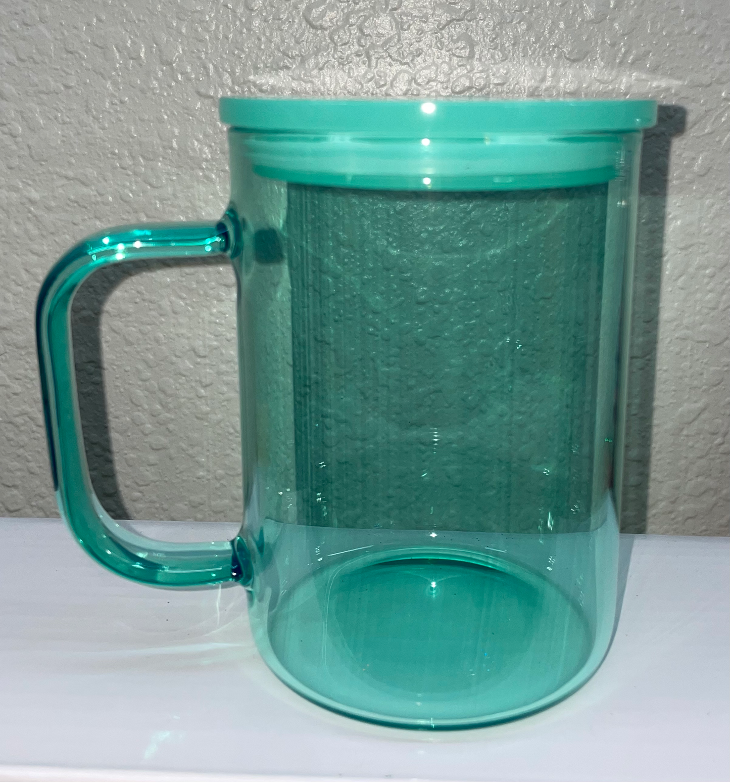 17oz Color Glass Mug