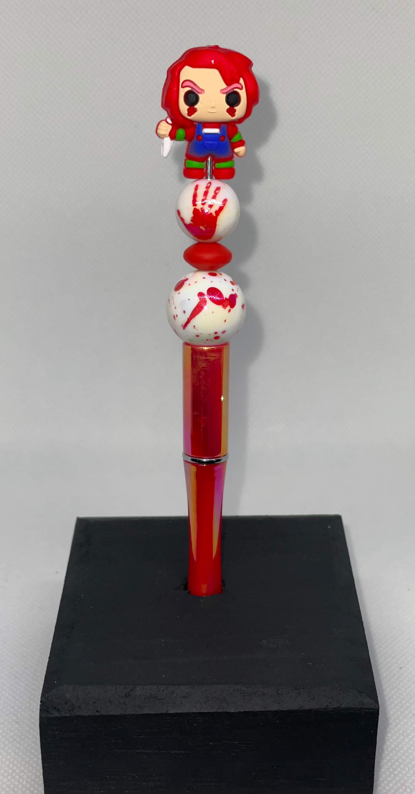 3D Chucky orange pen