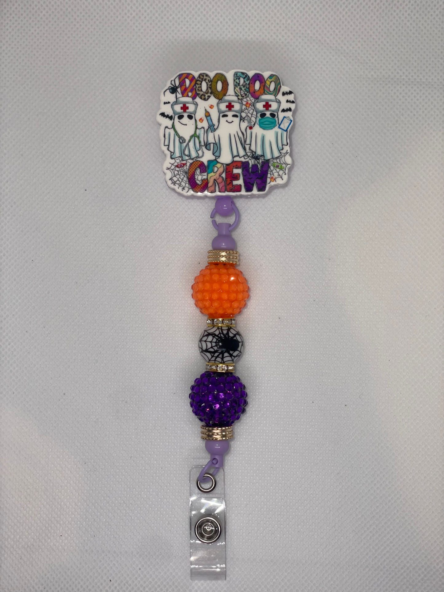 Boo Boo Crew badge reel