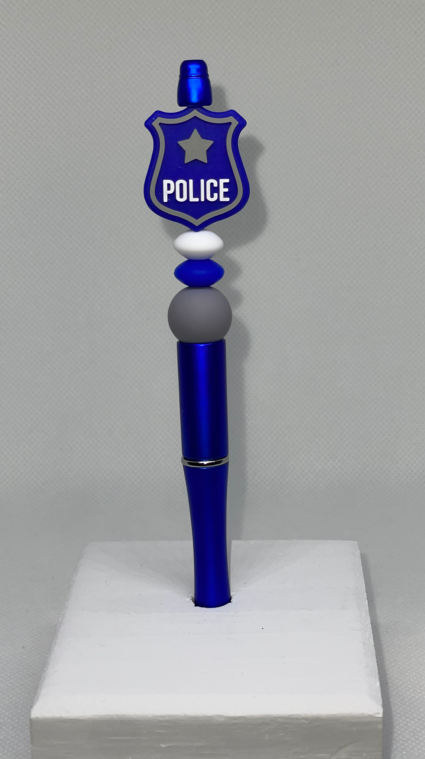 Police blue pen