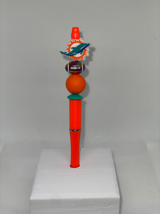 M Dolphines orange pen