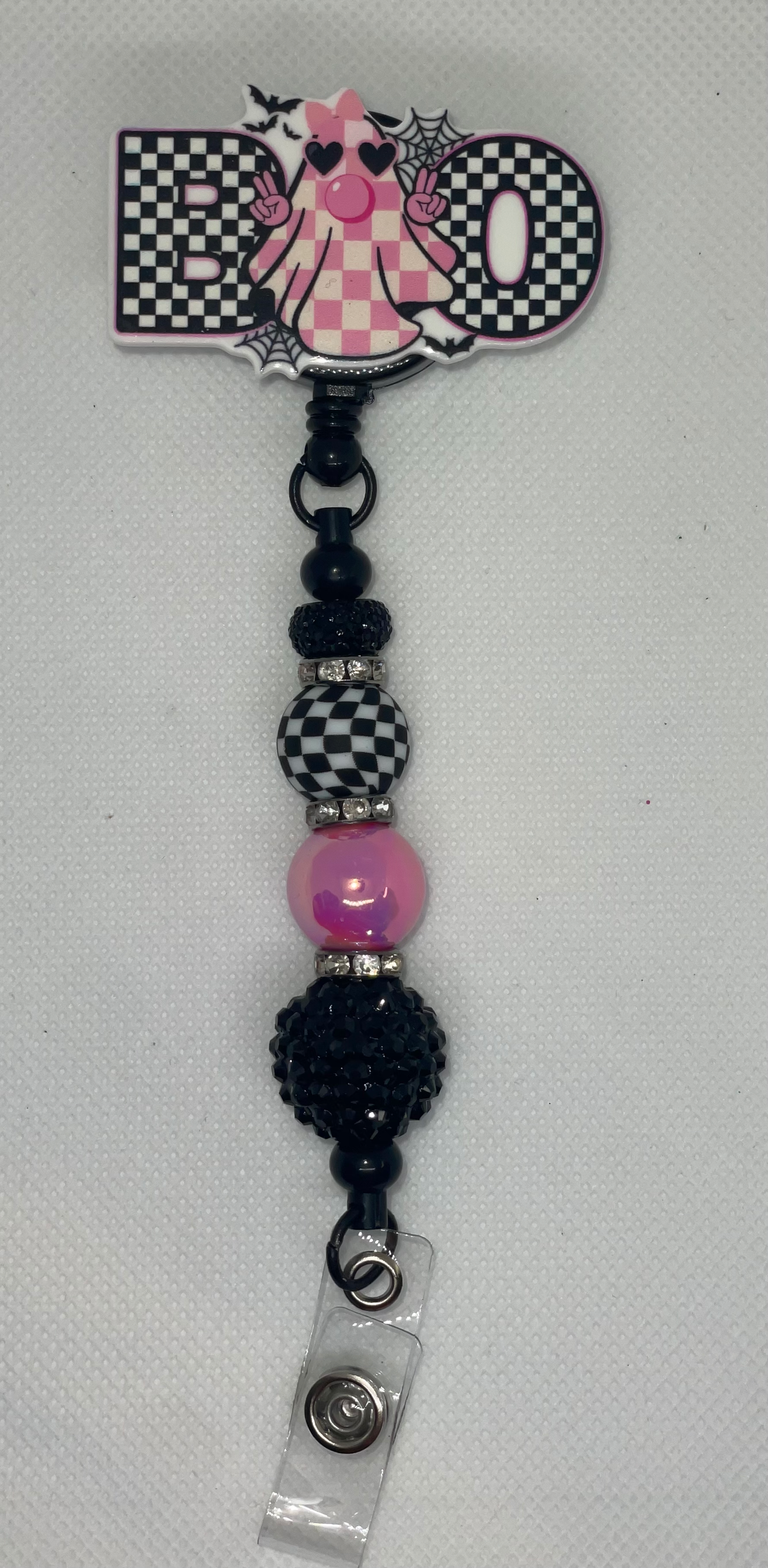 Boo Ghost badge reel