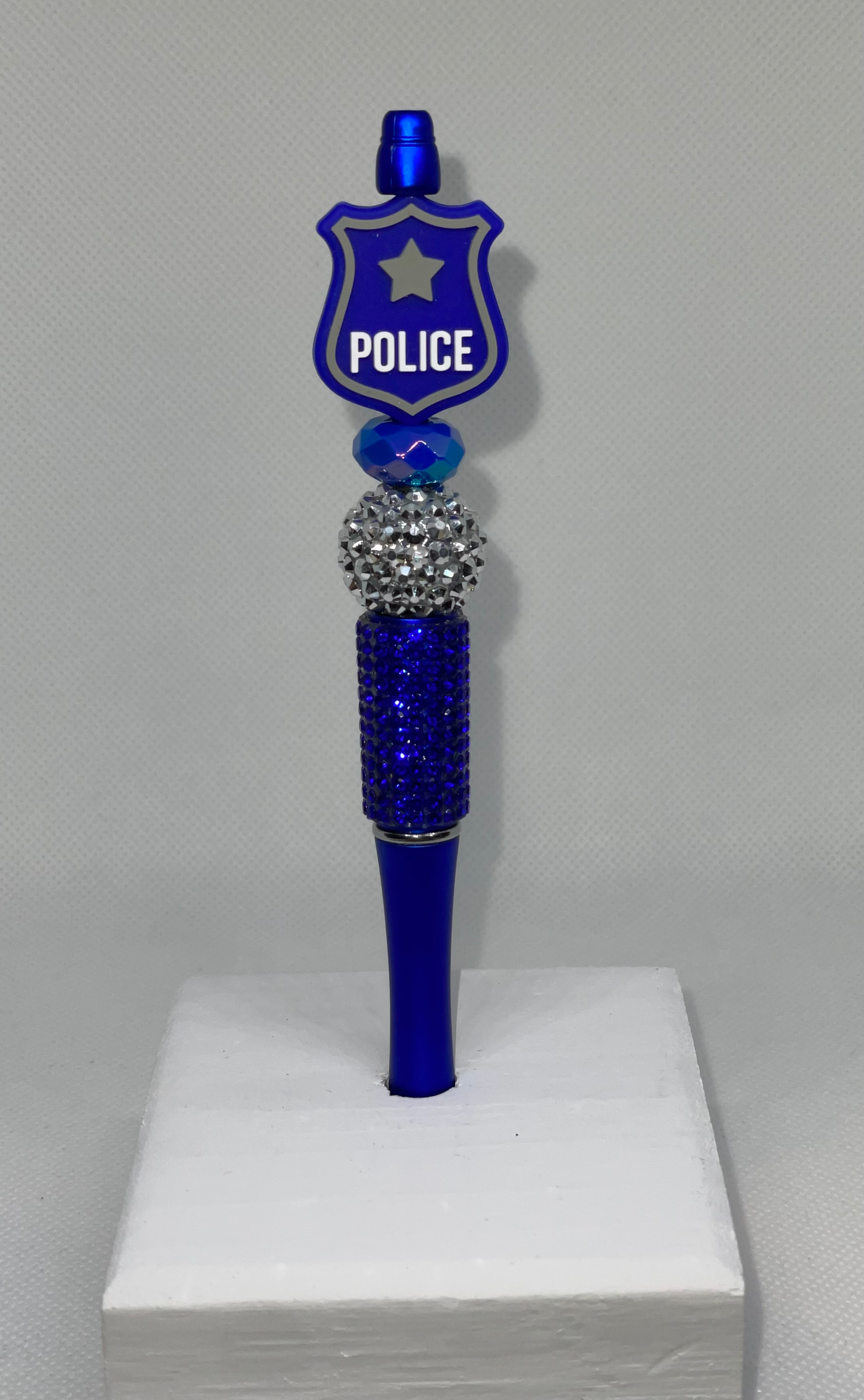 Police Rhinestone pen