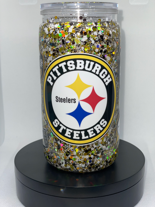 P Steelers snow globe