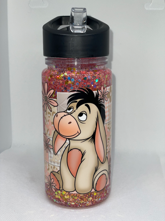 Eeyore rose gold sippy