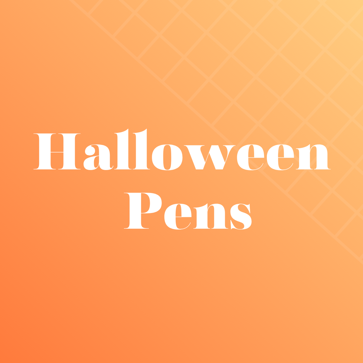 Halloween Pens