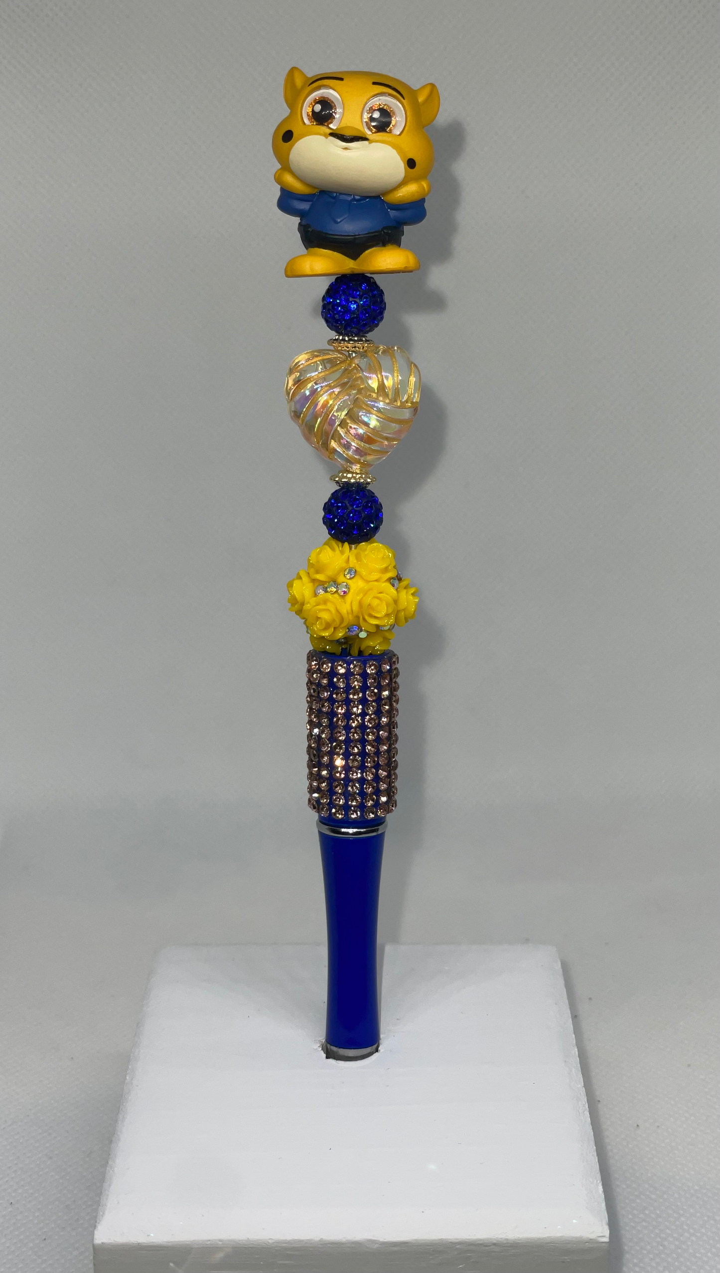 Officer Clawhauser doorable rhinestone pen