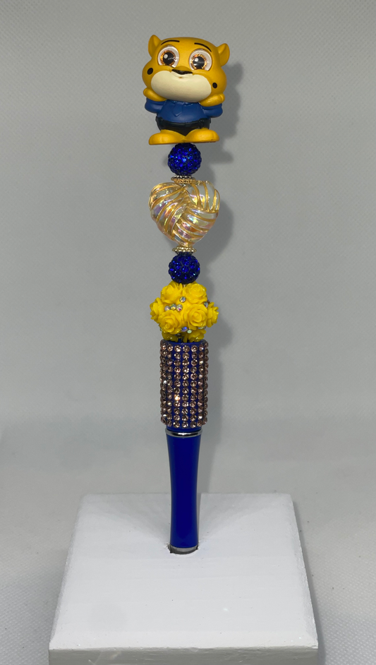 Officer Clawhauser doorable rhinestone pen