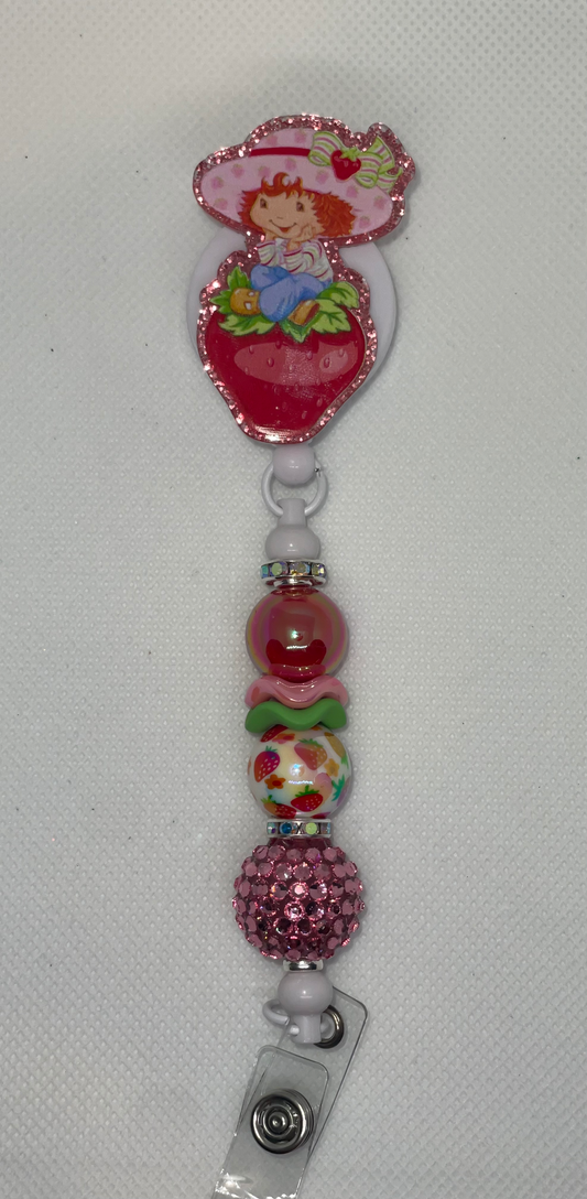 Strawberry Girl badge reel