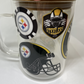 P Steelers Round logo Coffee Mug