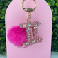 Zodiac Rhinestone Keychain