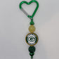 GB Packers Rhinestone Heart