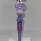 Olaf doorable purple rhinestone pen