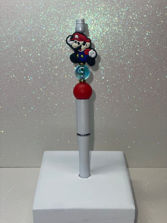 Mario white pen