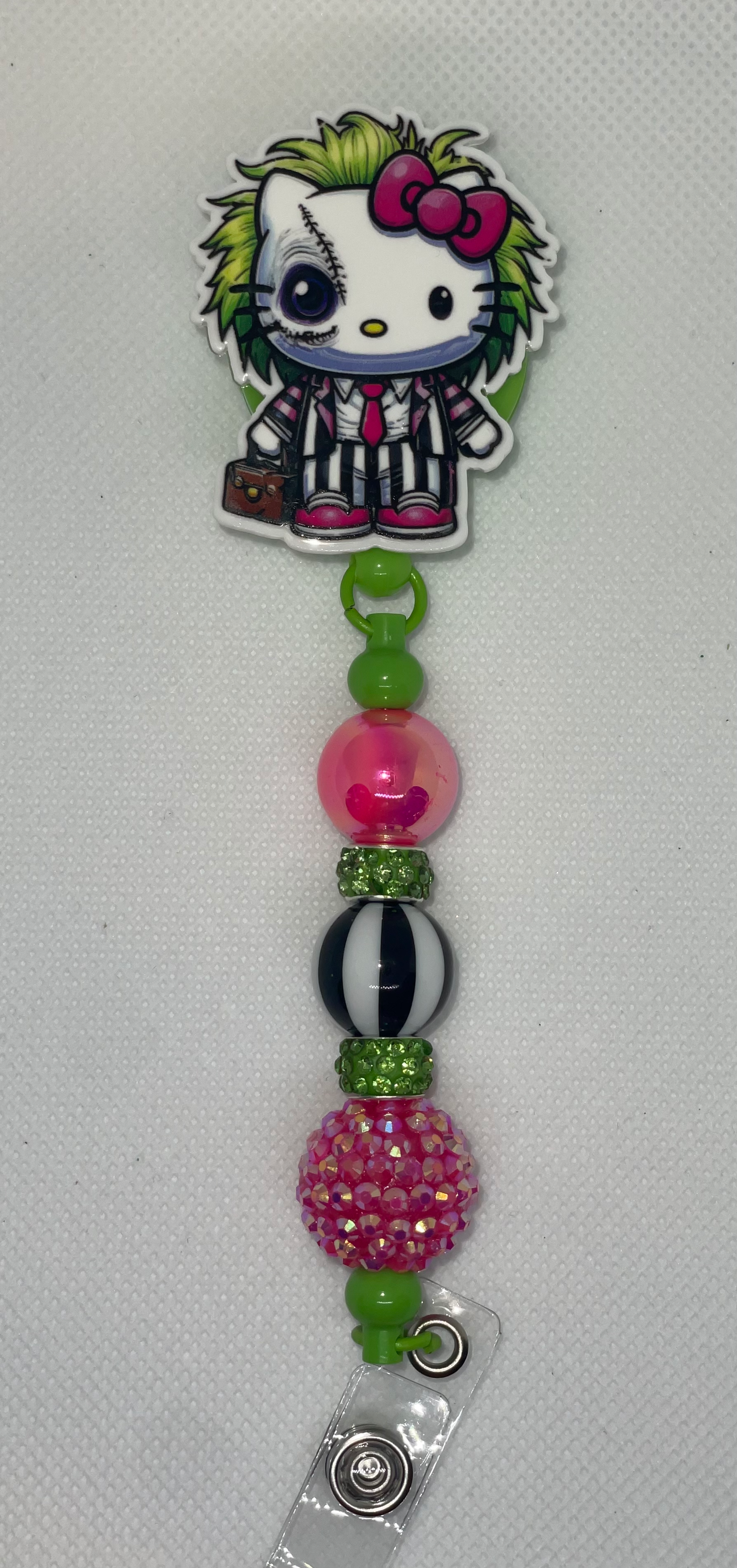 Beetlejuice HK badge reel