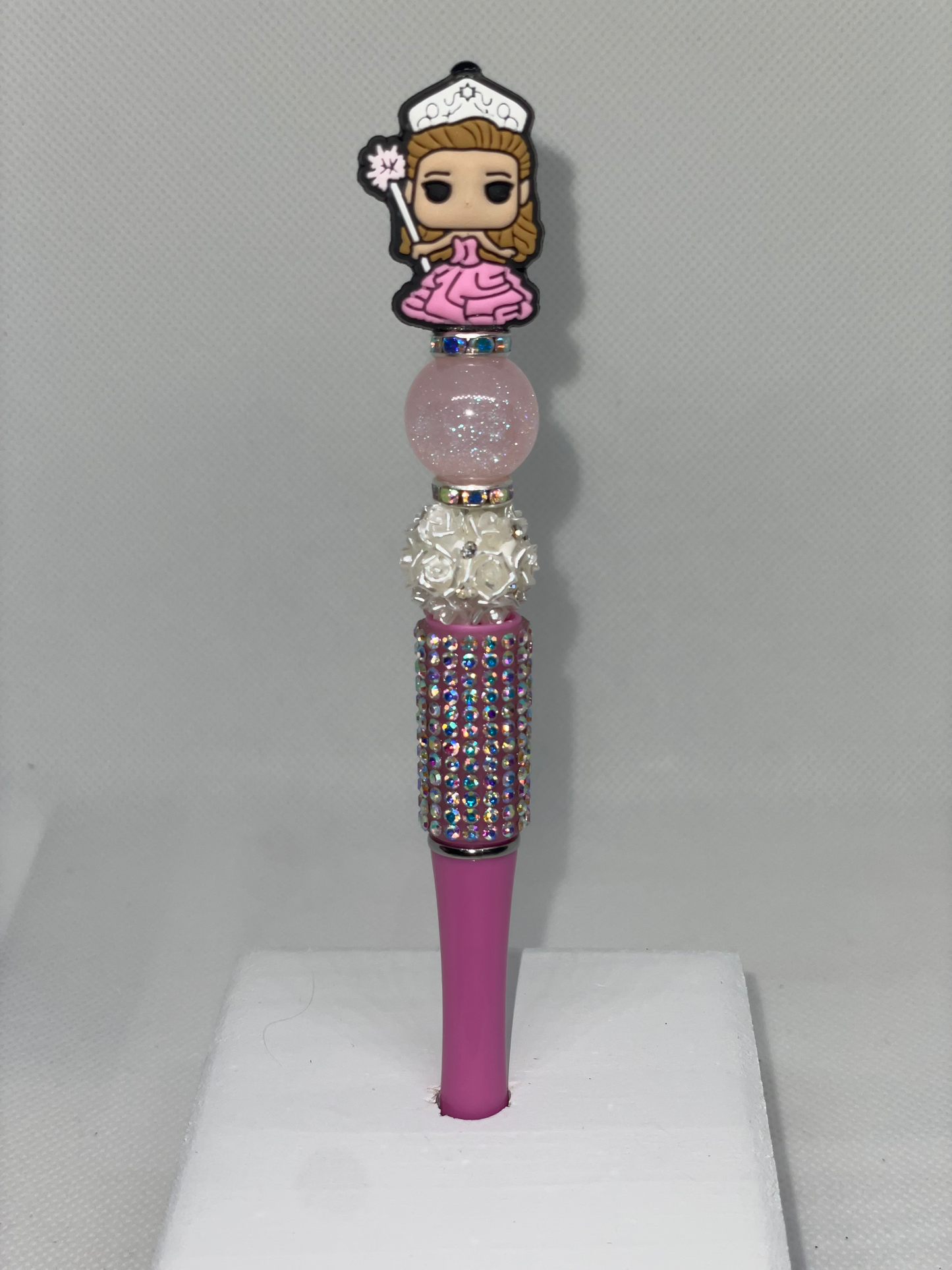 Wicked Good pink rhinestone pen