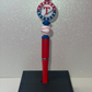 T Rangers baseball red pen