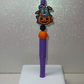 Stitch pumpkin purple rhinestone pen