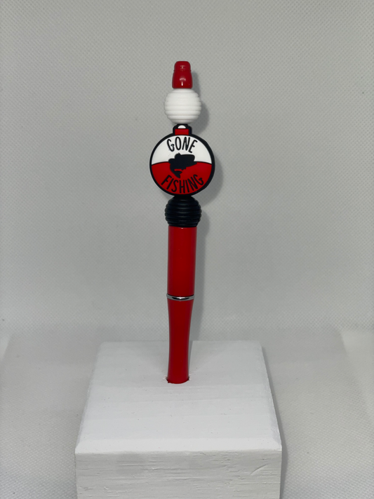 Gone Fishing red pen