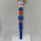 Neon Hector doorable blue rhinestone pen