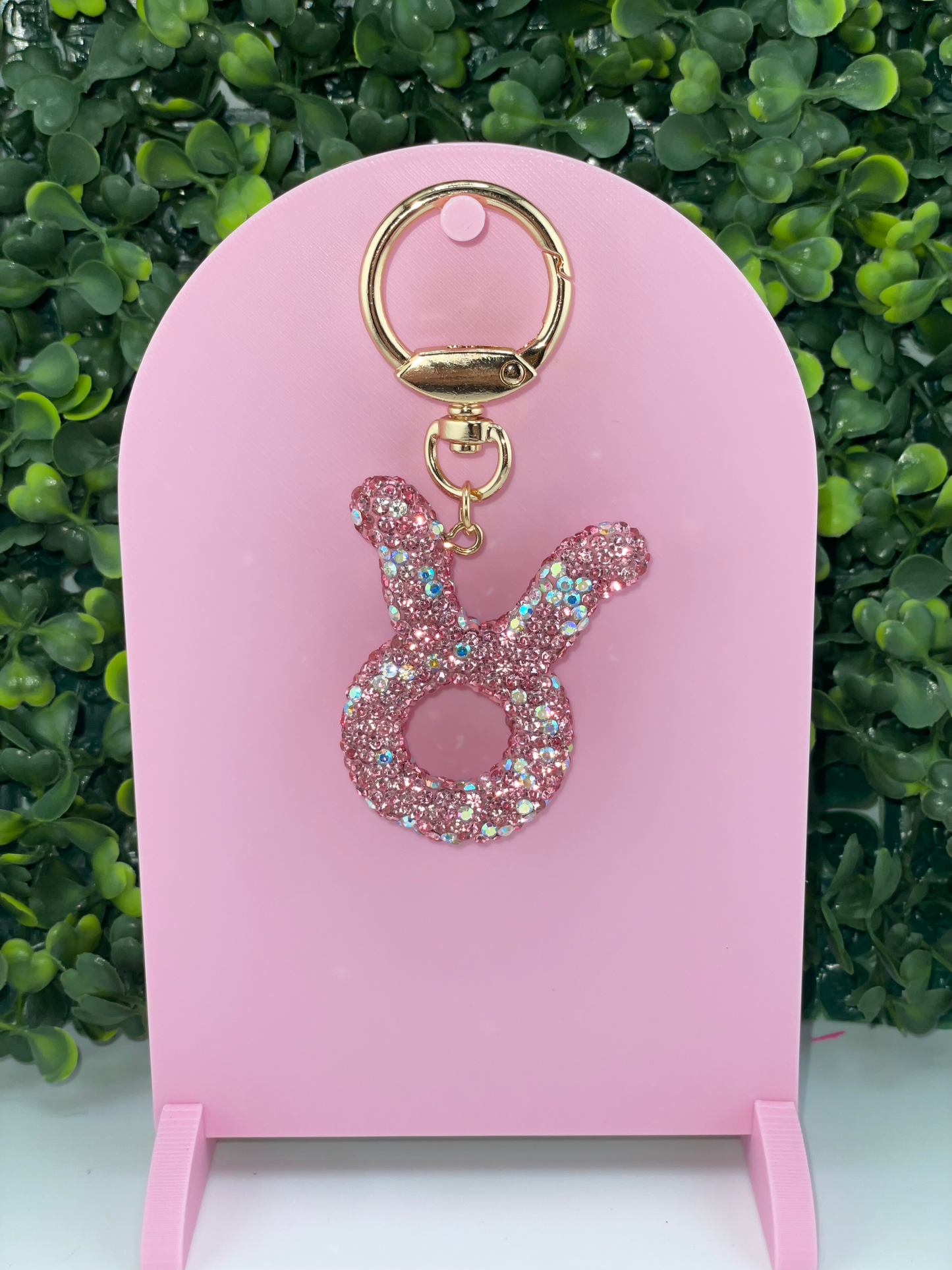 Zodiac Rhinestone Keychain