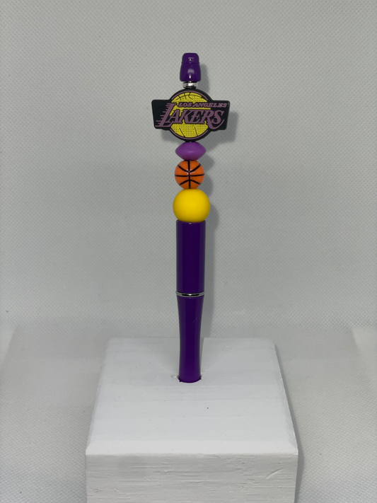 LA Lakers purple pen