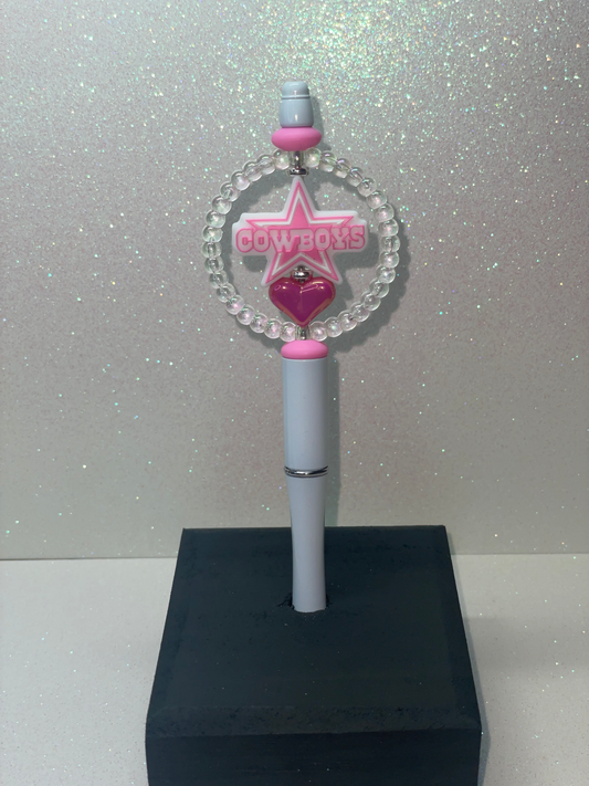 D Cowboys spinner white pen