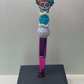 Sugar Skull flowers fushia pen