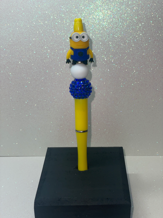 3D Minion yellow pen