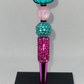 Teal Pumpkin rhinestone pen