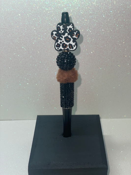 Dog Paw leopard print