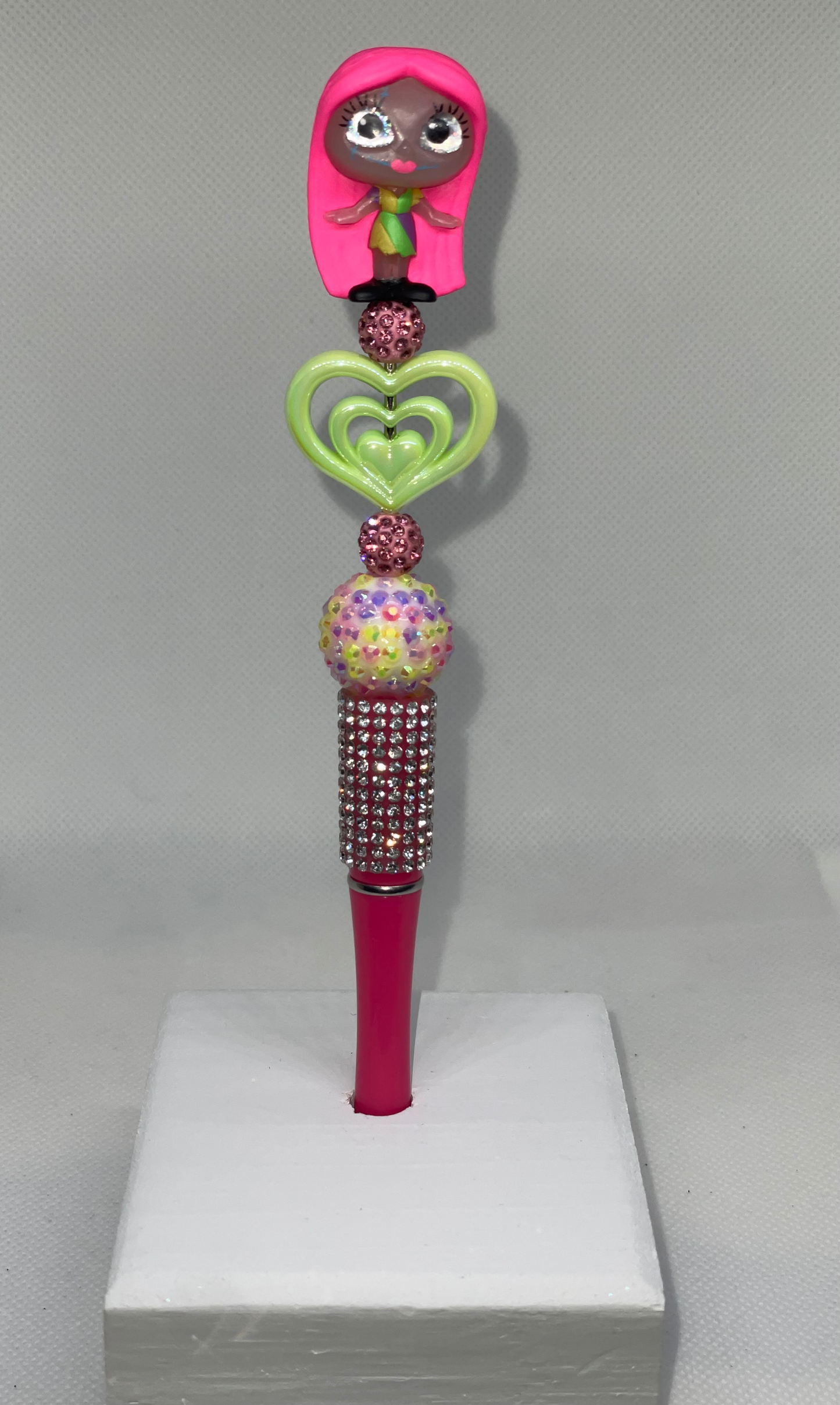 Sally blacklight doorable rhinestone pen