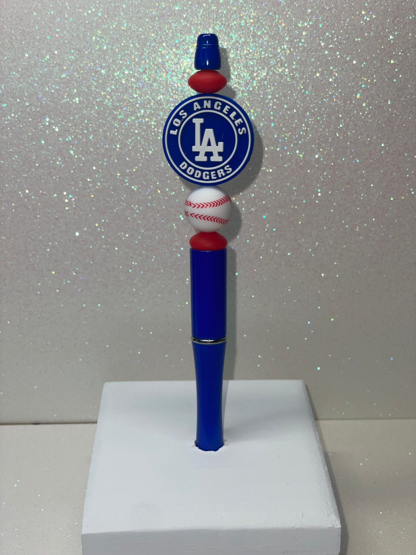 LA Dodgers baseball blue