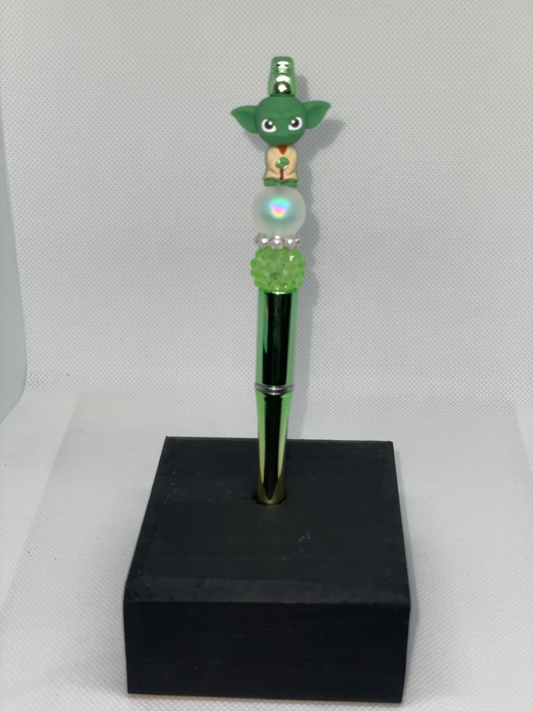 3D Yoda green pen