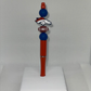 D Broncos orange football pen