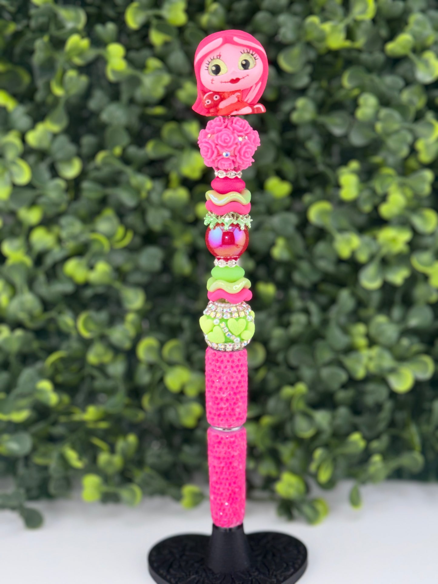 Sally Neon Rhinestone pen