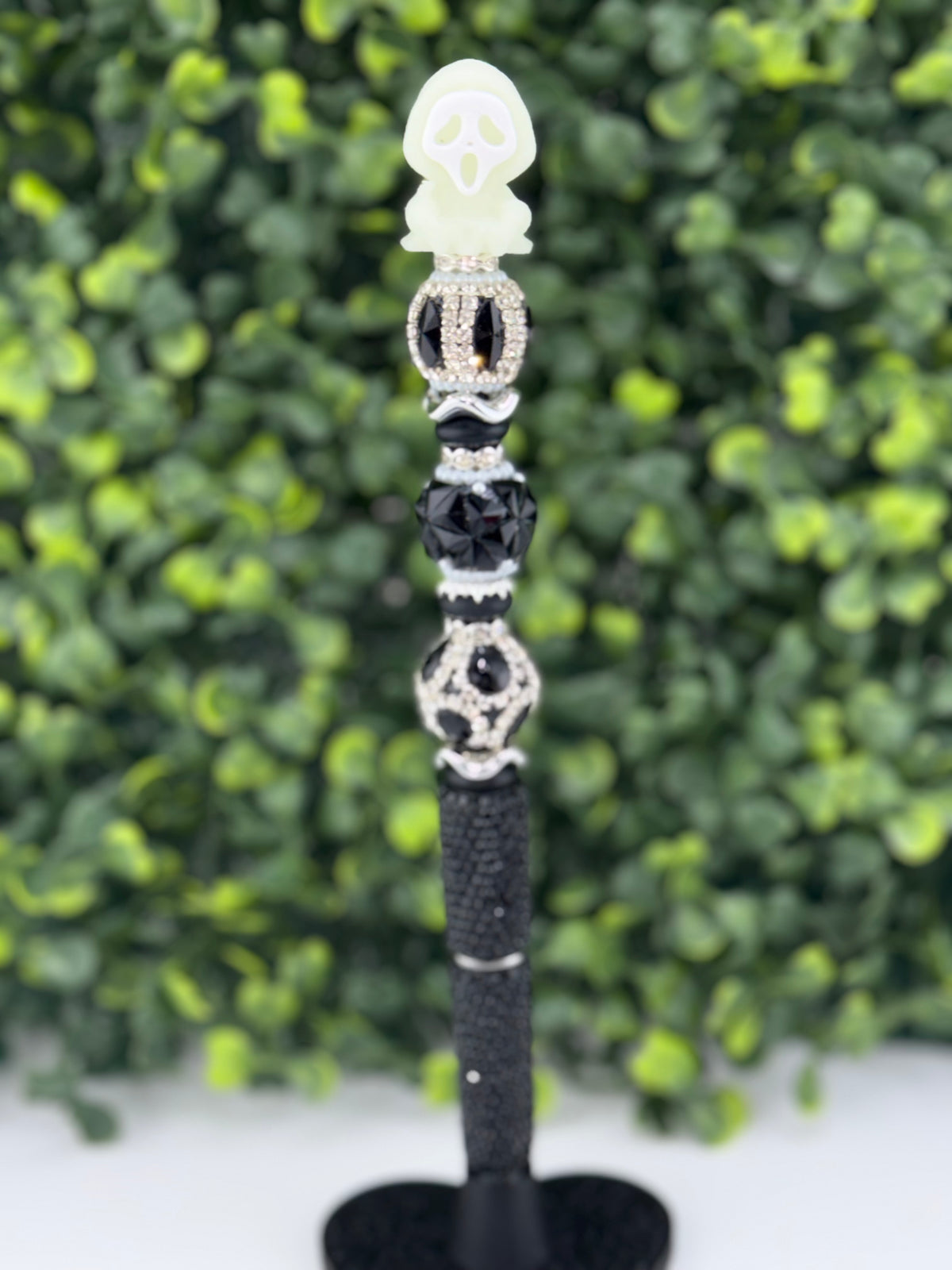 Ghostface "glow" Rhinestone Pen