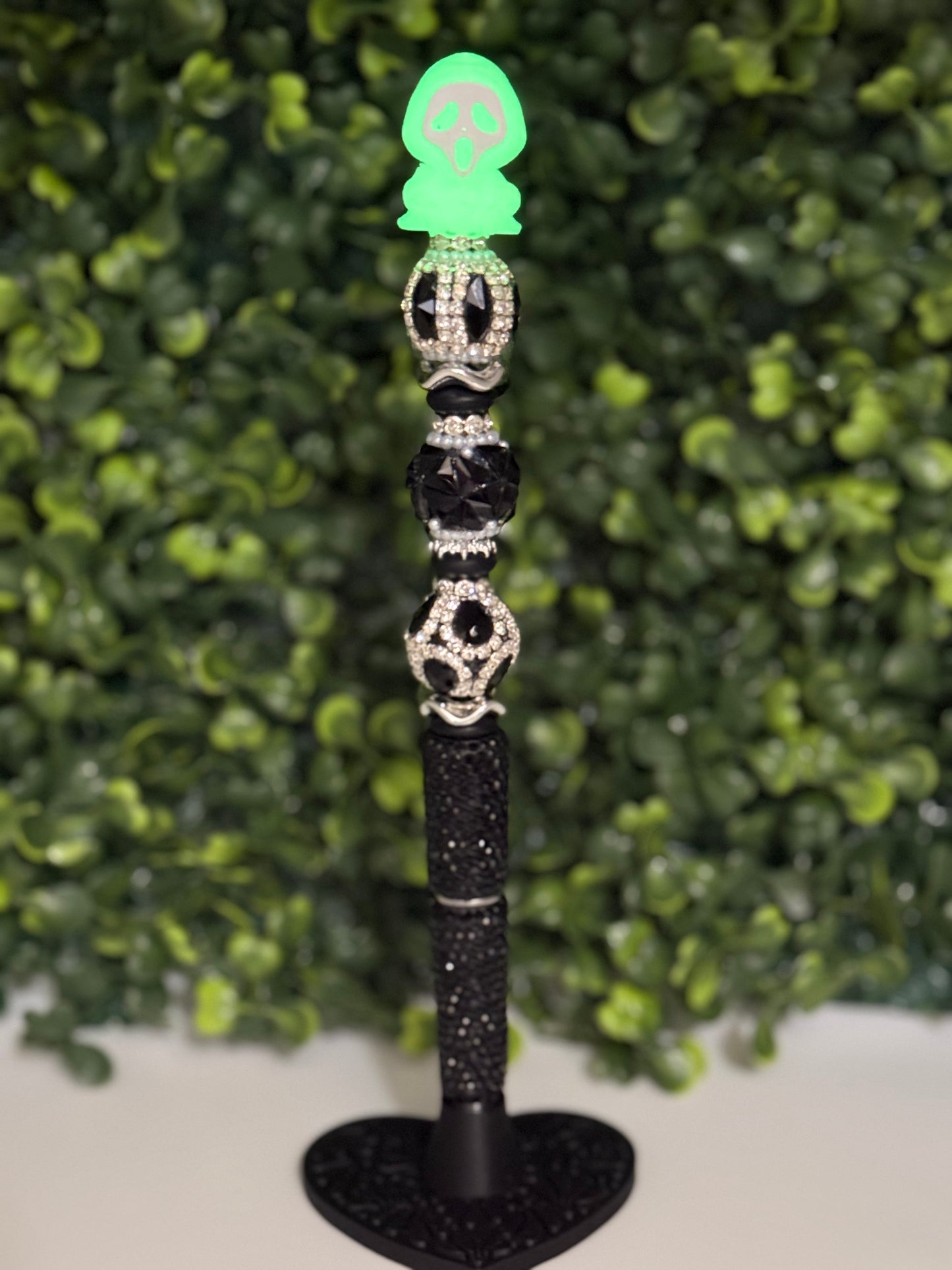 Ghostface "glow" Rhinestone Pen