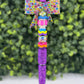 Neon Leopard Rhinestone Pen