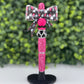 Hot Pink Ghostface Bow pen