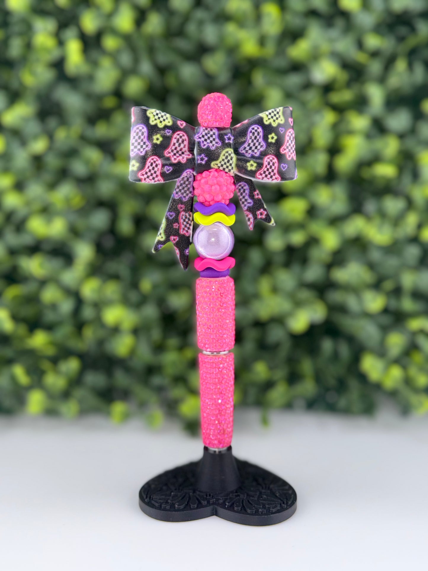 Neon Ghosts Bow pen