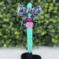 Teal Ghostface Bow pen